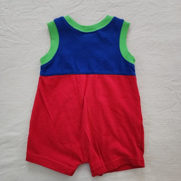 Vintage Airplane Color Block Romper 6-9 months - Picture 5 of 5